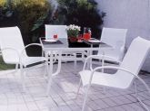 MESA QUADRADA DE VIDRO
